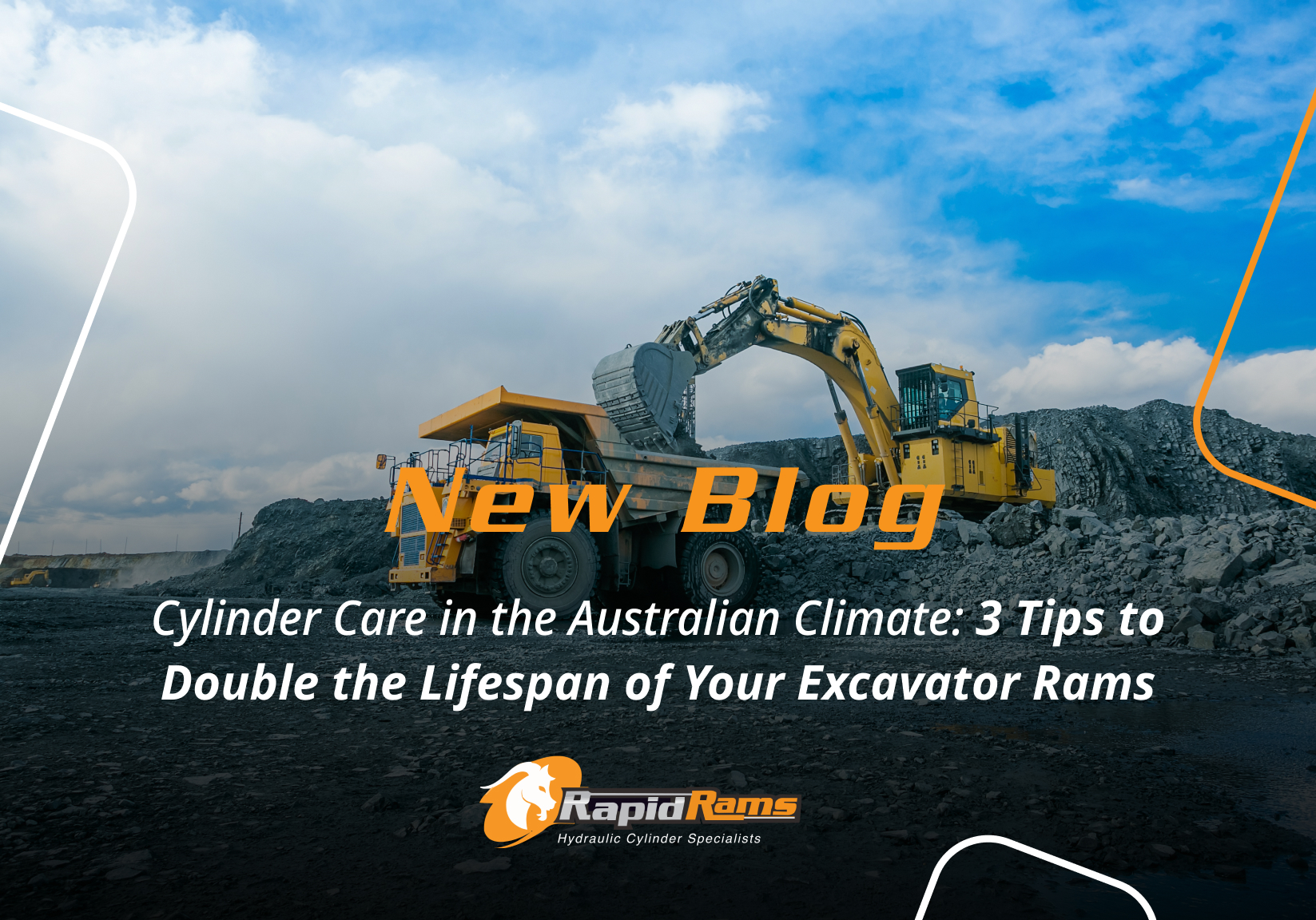 Cylinder Care in the Australian Climate: 3 Tips to Double the Lifespan of Your Excavator Rams